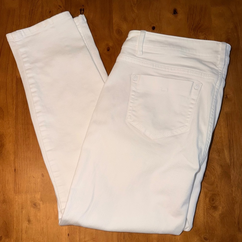 J. Jill Women's White Skinny Jeans